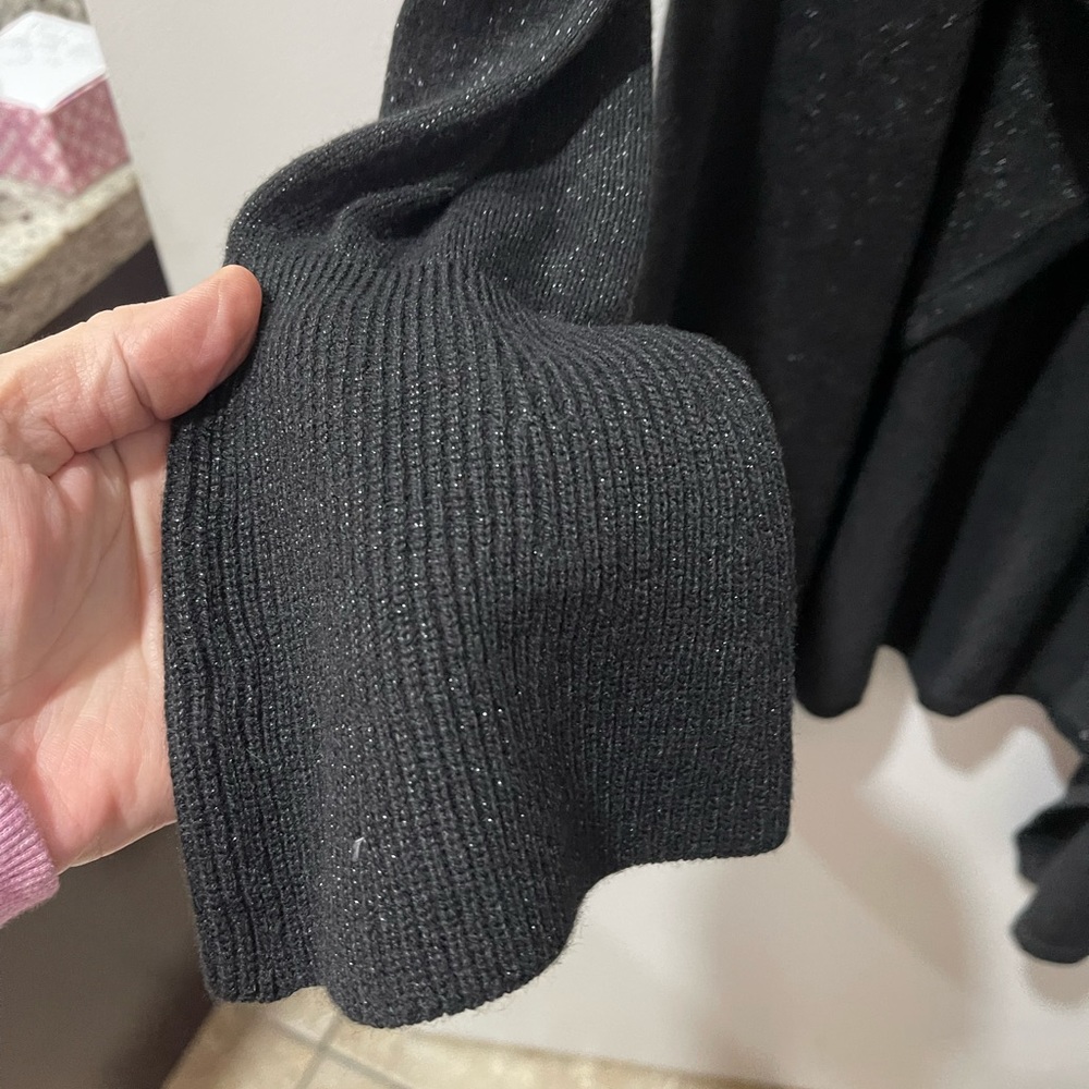 Whbm Nwt Sparkle Open Cardigan - image 4